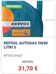 Olio Motore Repsol Autogas 5W40