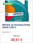 olio motore Repsol Elite Long Life 5W40