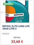 olio motore Repsol Elite Long Life 5W30