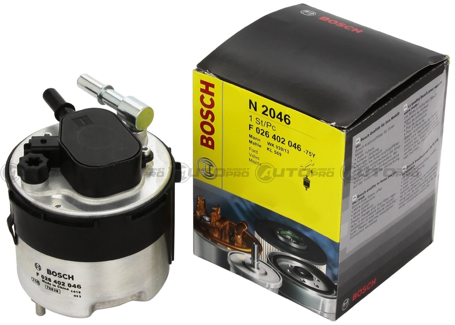 Filtro Carburante BOSCH F026402046 - 1