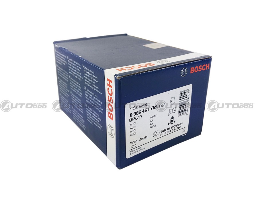 5 SERIE PASTIGLIE FRENO BOSCH 0986461769 - 1