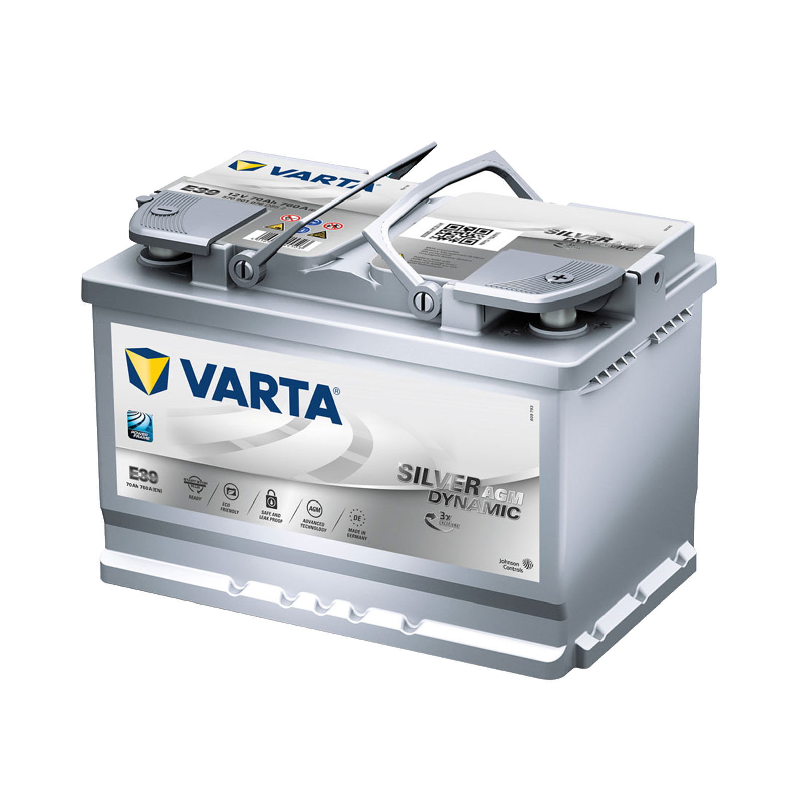 BATTERIA VARTA E39 70Ah 760A Start&Stop