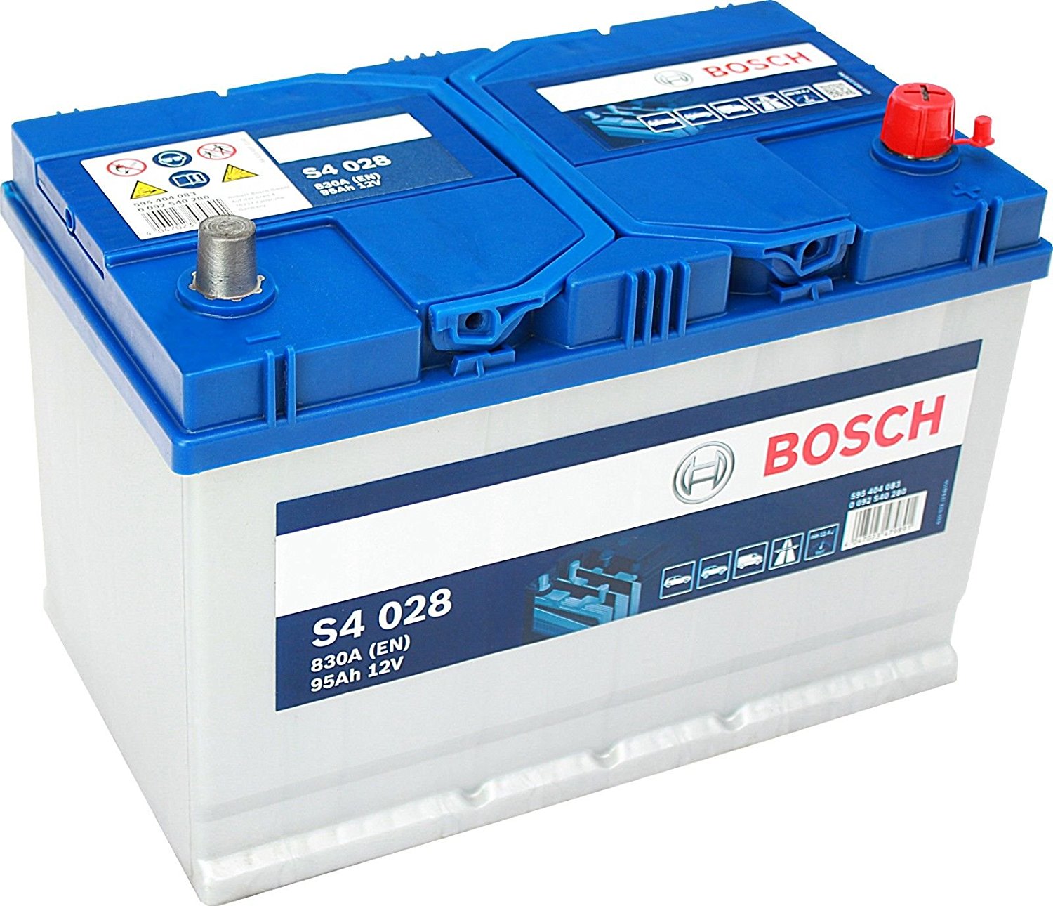 Batteria Avviamento BOSCH 0092S40280 95 Ah 830A - 1
