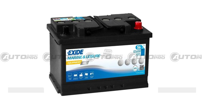 BATTERIA GEL EXIDE ES650