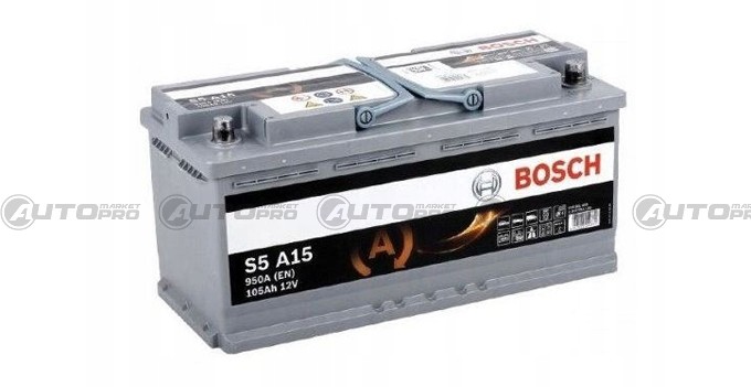 BATTERIA AUTO BOSCH START & STOP AGM