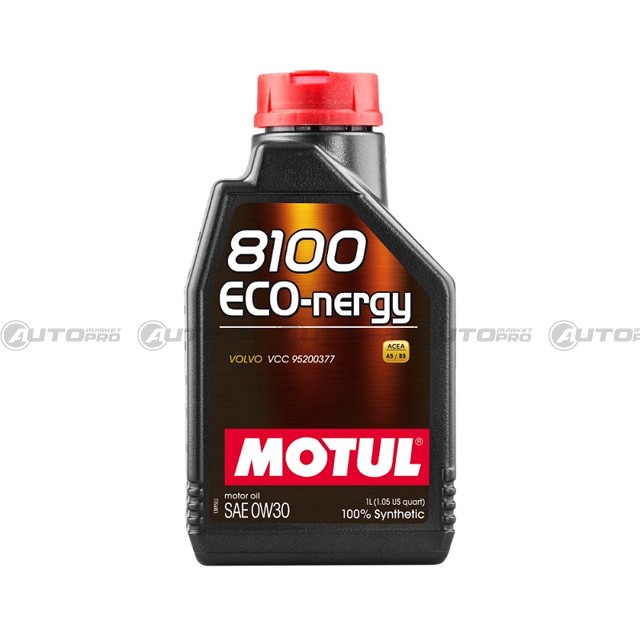 MOTUL 102793 OLIO MOTORE SINTETICO 0W30 8100 ECO-NERGY 3374650238005 1 LITRO - 1