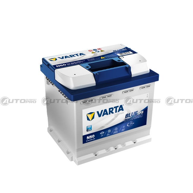 BATTERIA VARTA N50 50Ah 640A 207x175x190 - 1