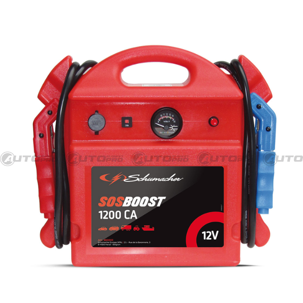 AVVIATORE DI EMERGENZA AGM 860003 SCHUMACHER 12V 1200CA GAMMA SOSBOOST - 1