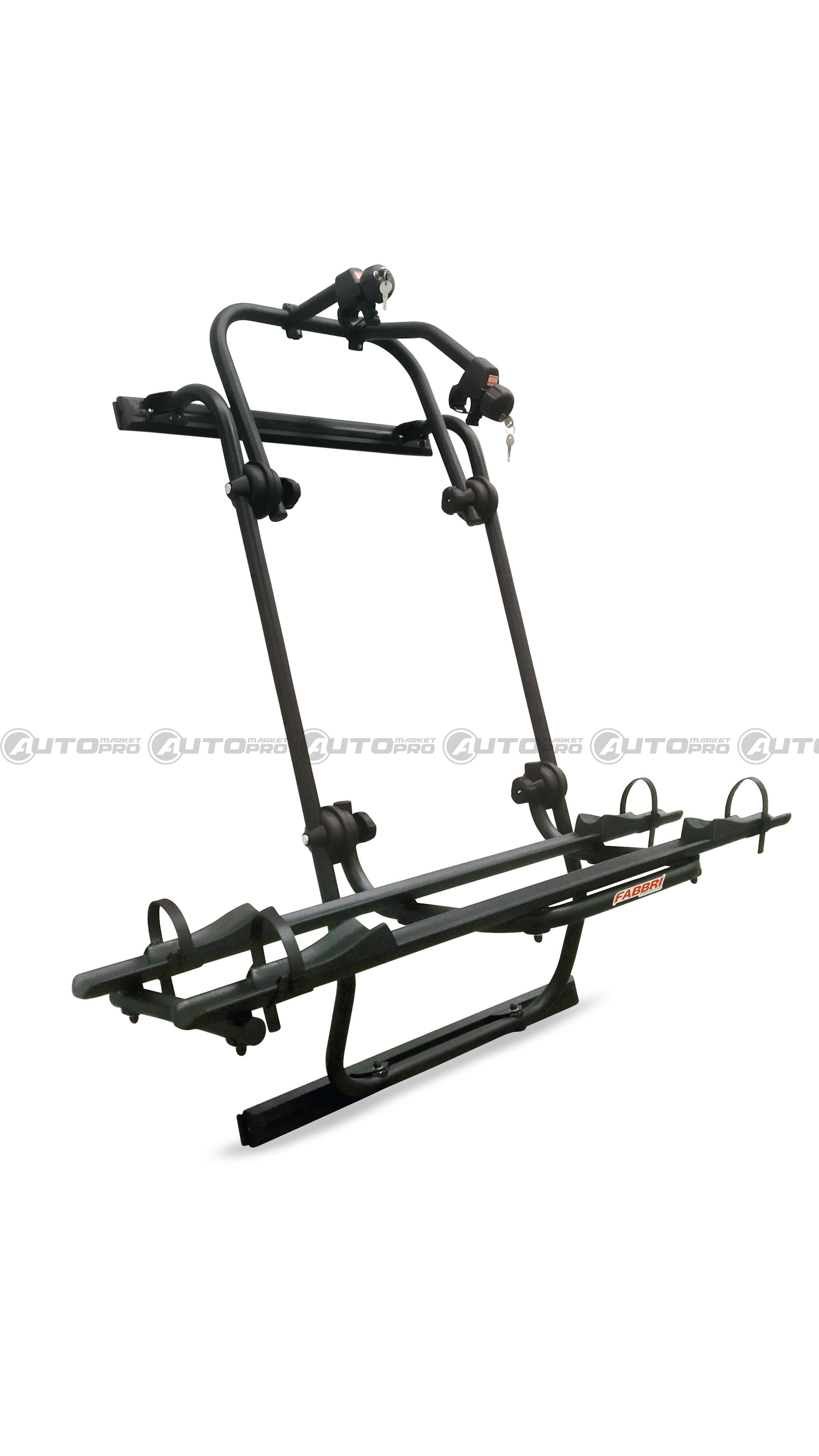 BICI OK MTB VAN/2 NERO - 2 BICI STANDARD, CANALA 125CM, GOMME FINO 6,5CM - 1
