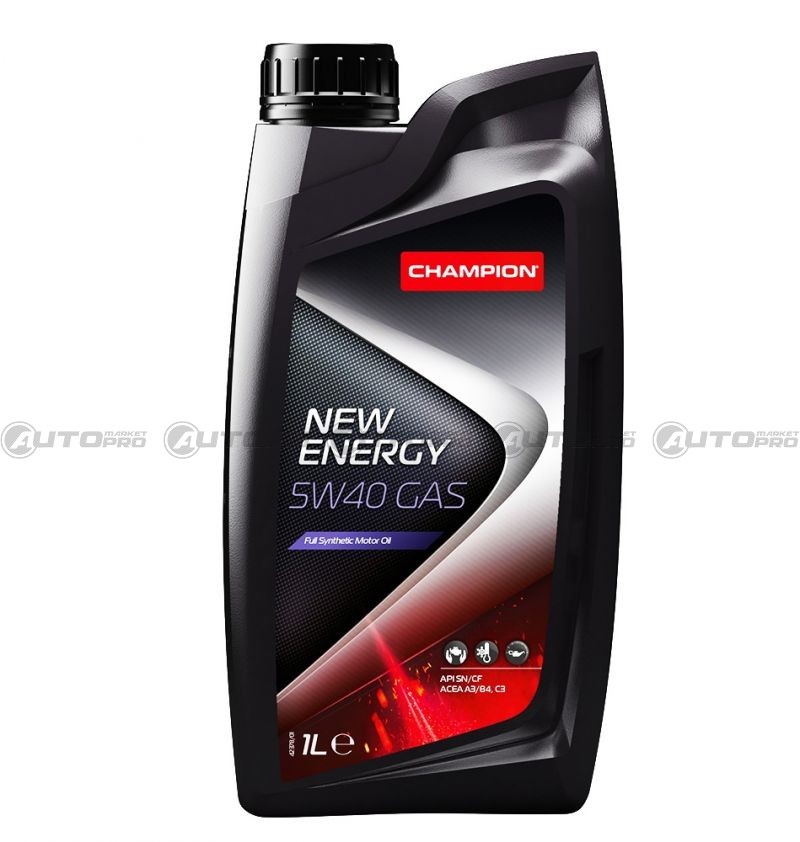 CHAMPION 22116 NEW ENERGY 5W40 GAS 1L - 1
