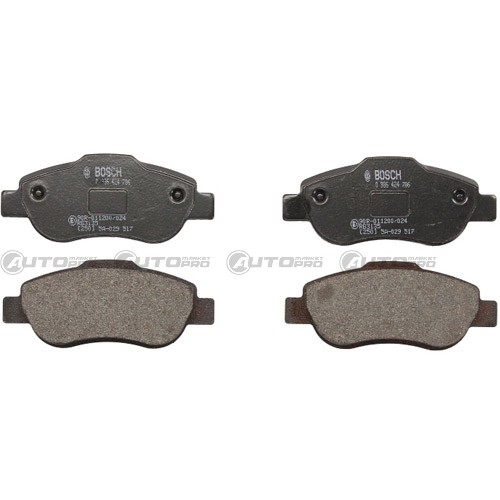 Pastiglie Freno (ANTERIORI) BOSCH 0986424786 - 1