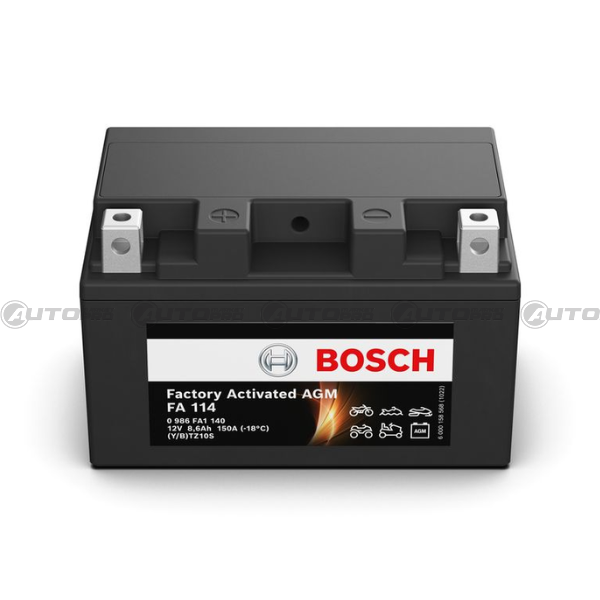 BATTERIA BOSCH FA114 YTZ10S 12V 8.6AH 150A 4047026640120 - 1