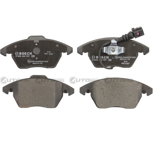 Pastiglie Freno (ANTERIORI) BOSCH 0986424797 - 1