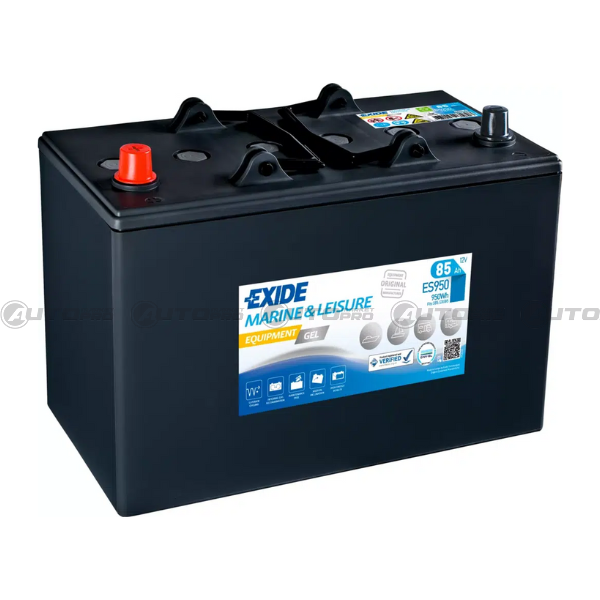 Exide Gel Exide EXIES950 BATTERIA SEVIZI EXIDE ES950 12 VOLT 950A 85Ah 3661024035828 - 1