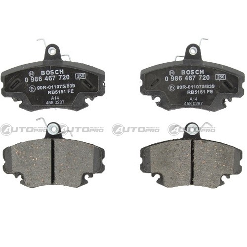 Pastiglie Freno (ANTERIORI) BOSCH 0986467720 - 1