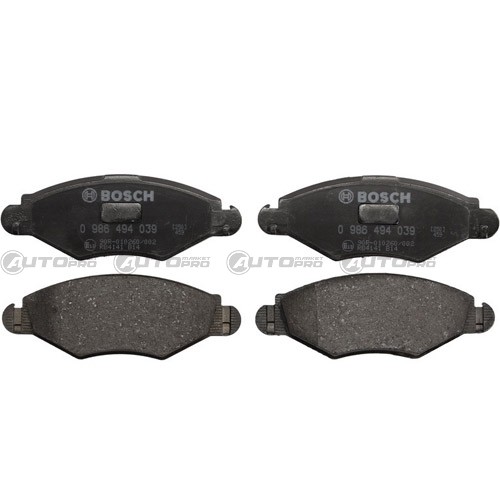Pastiglie Freno (ANTERIORI) BOSCH 0986494039 - 1