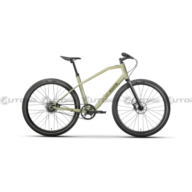 BICICLETTA ELETTRICA MV AUGUSTA AMO R single speed AMO E-BIKE OLIVA/BLACK - 1