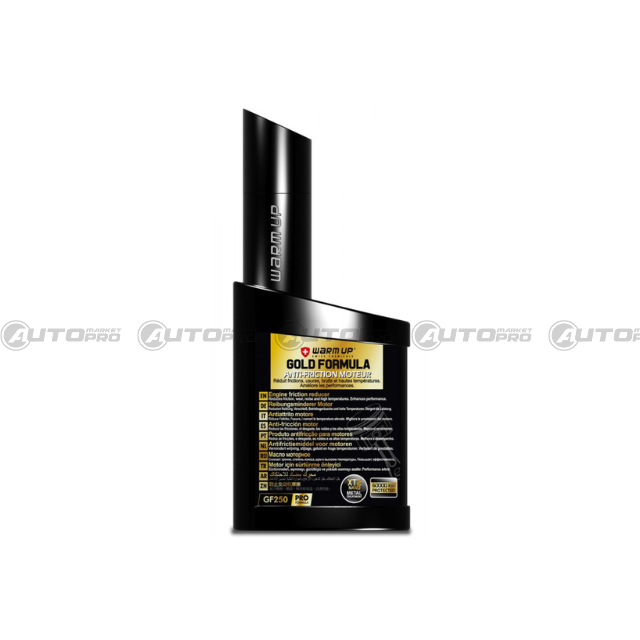 ADDITIVO WARM UP WU-GF250 GOLD FORMULA ATTRITI, USURA E RUMORI MOTORE 250ML - 1