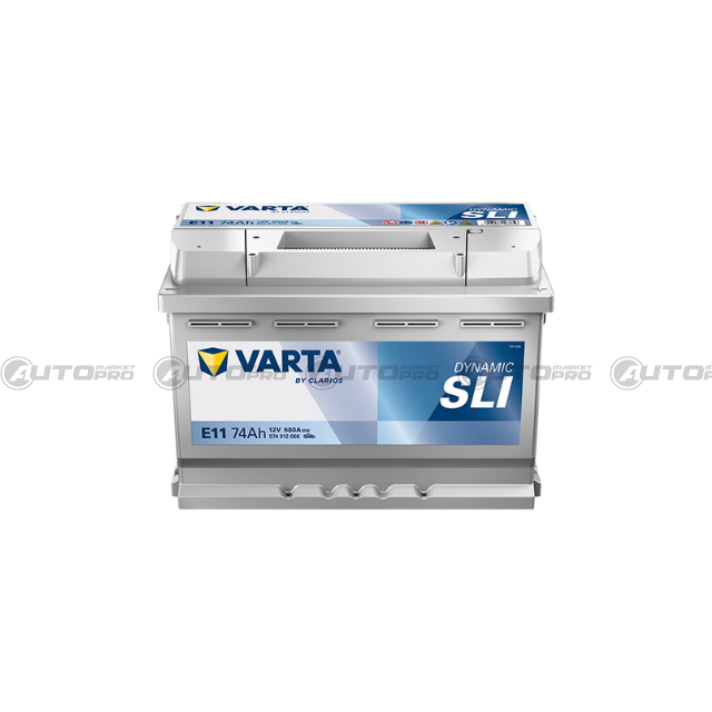Batteria Ausiliaria VARTA 574012068 BATTERIA E11 74Ah 680A BLUE DYNAMIC - 1