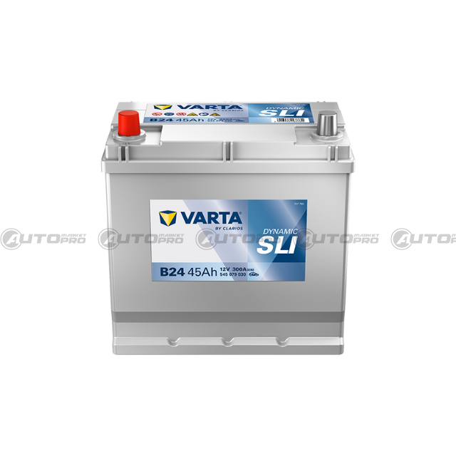 Batteria Avviamento VARTA 545079030 BATTERIA B24 45Ah 300A BLACK DYNAMIC - 1