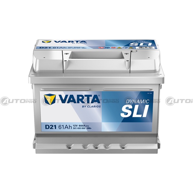 BATTERIA VARTA D21 61Ah 600A SILVER DYNAMIC - 1
