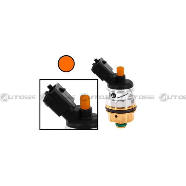 INIETTORE VERCESI GAS 5.0 ARANCIO 2° GEN INJB011VRCN OEM 55246411 - 1