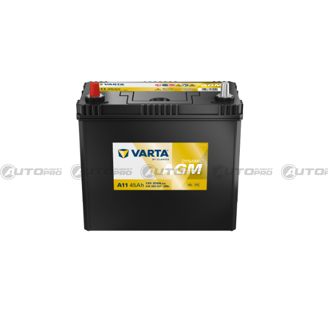 VARTA A11 545902037 BATTERIA AUTO 12V 45AH 330A DYNAMIC AGM JIS ALTA QUALITÀ - 1