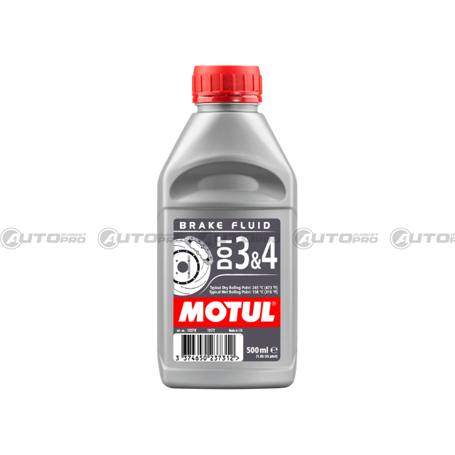 LIQUIDO MOTUL FRENI DOT 3 & DOT 4 ALTE PRESTAZIONI 500ML - 1
