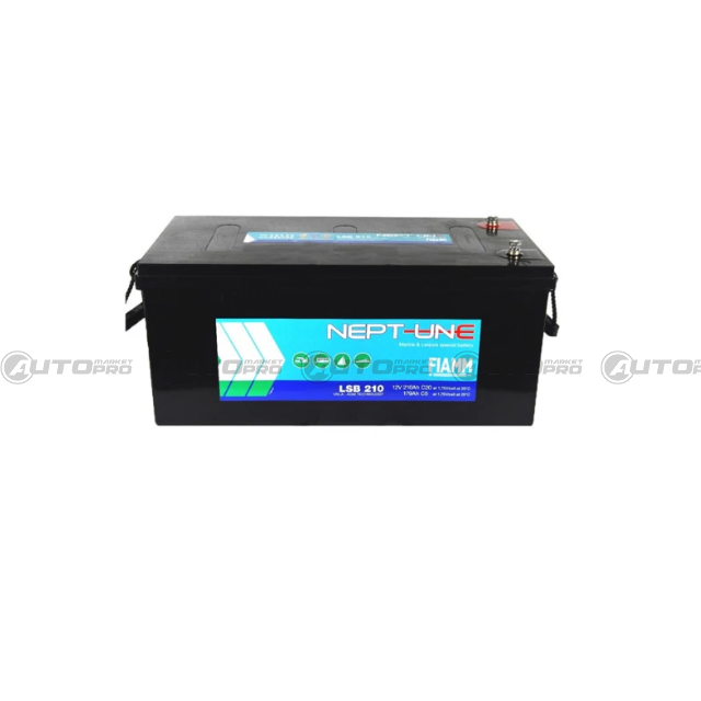 BATTERIA FIAMM 7906180 PER CAMPER E NAUTICA AGM 12V LUNGA DURATA TOP - 1