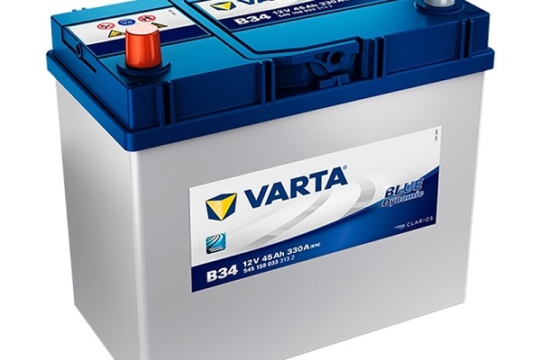 Batteria Avviamento VARTA 545158033 BATTERIA B34 45Ah 330 A BLUE DYNAMIC