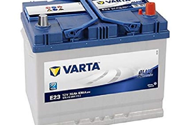 Batteria Avviamento VARTA 570412063 BATTERIA E23 70Ah 630A BLUE DYNAMIC