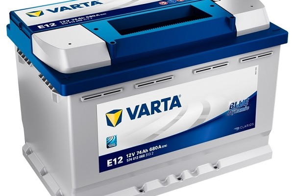 Batteria Avviamento VARTA 574013068 BATTERIA E12 74Ah 680A BLUE DYNAMIC