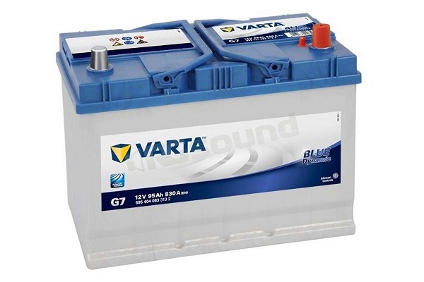 Batteria Avviamento VARTA 595404083 BATTERIA G7 95Ah 830A BLUE DYNAMIC