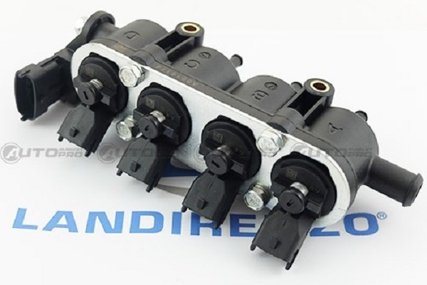 RAIL TAPPO NERO ORIGINALE LANDI RENZO ATTACCO FEMMINA