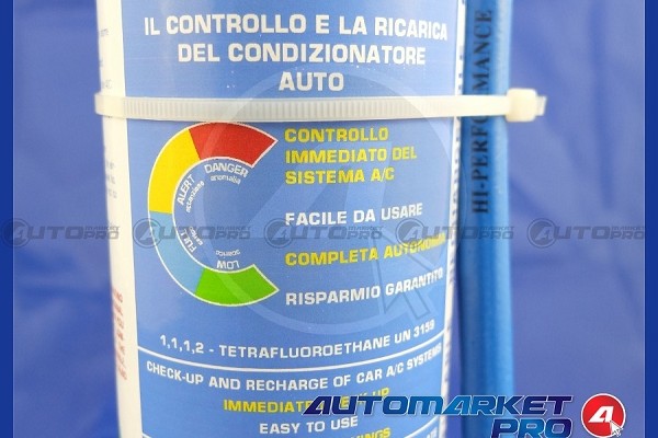 Kit FAI DA TE ricarica clima auto per condizionatore auto R134A 900 gr - 2