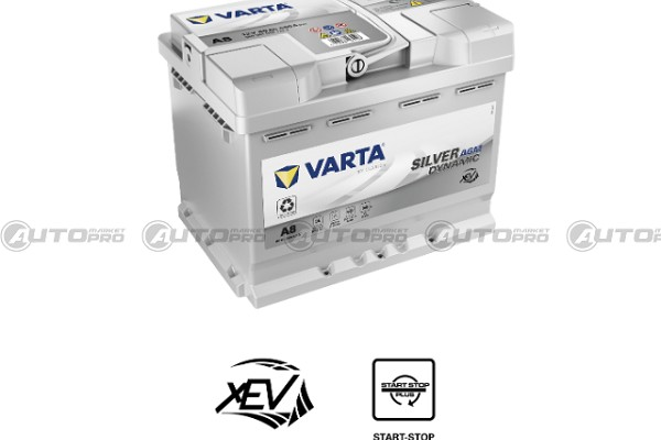 BATTERIA VARTA A8 60Ah 680A Start&Stop