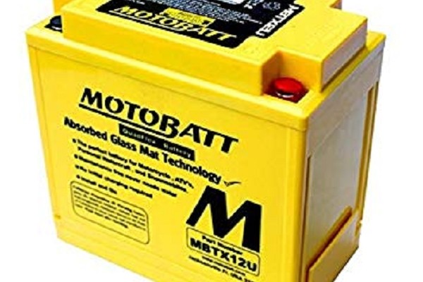 BATTERIA MOTO MOTOBATT AGM MBTX12U 12V 14AH 200A YB12BB2 YTX12BS YTX14H BQ023