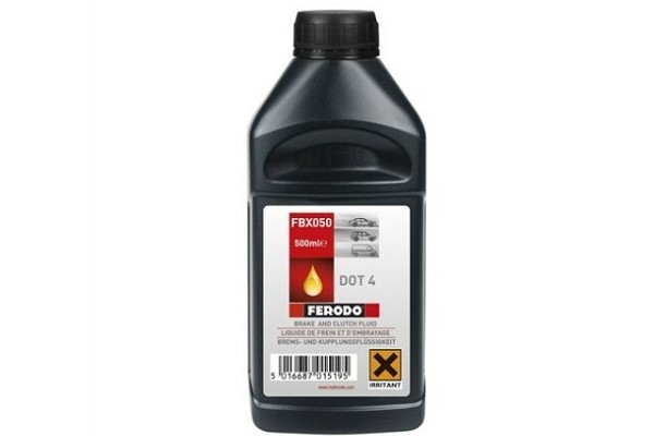 OLIO FRENI E TRASMISSIONE DOT 4 FERODO LITRI 0,5
