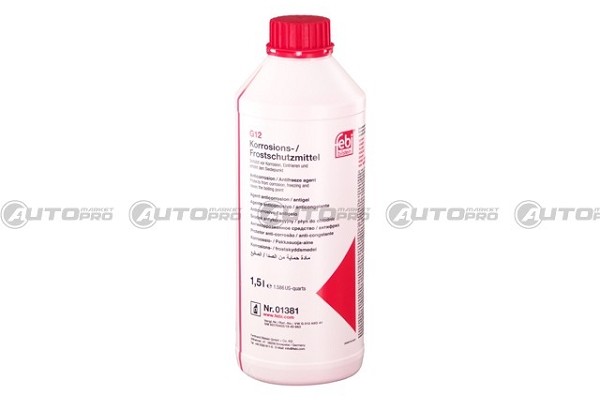 ANTIGELO FEBI ROSSO G12 01081 PER RADIATORE