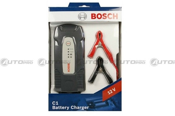 CARICABATTERIA MANTENITORE BOSCH C1 BATTERY CHARGER 12V 018999901M - 2