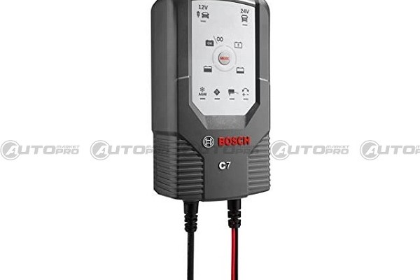 CARICABATTERIA MANTENITORE CARICA BOSCH C7 BATTERY CHARGER 12-24V 018999070 - 3