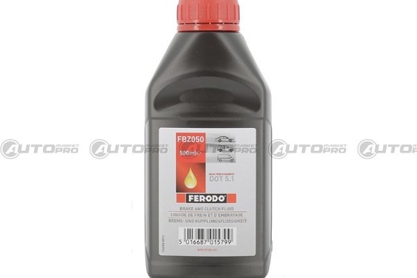 OLIO FRENI FERODO DOT 5.1 LITRI 0,5