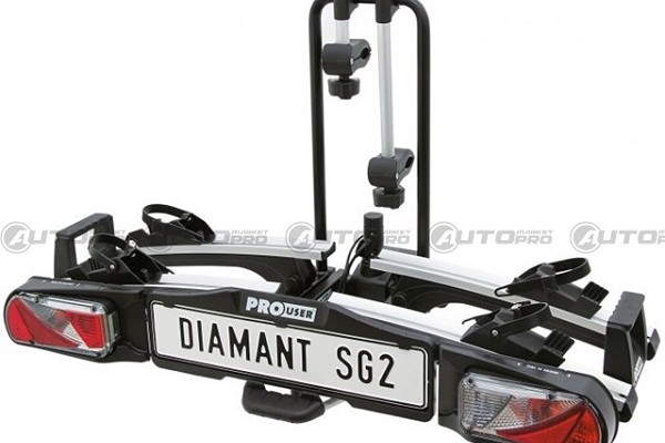 PORTABICI PER GANCIO TRAINO PRO-USER DIAMANT SG2