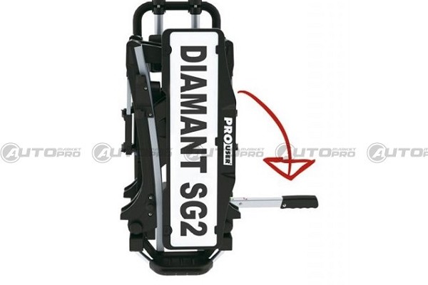 PORTABICI PER GANCIO TRAINO PRO-USER DIAMANT SG2 - 4