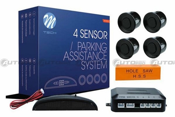 KIT 4 SENSORI DI PARCHEGGIO CON DISPLAY