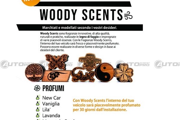 LOTTO 300 PROFUMI AUTO IN LEGNO PERSONALIZZABILI CON LOGO VARIE FRAGRANZE