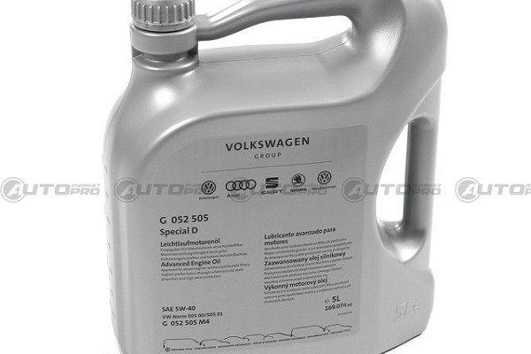 OLIO MOTORE VW VOLKSWAGEN ORIGINALE 5W40 D 5L
