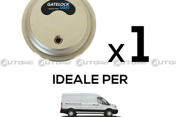BLOCKSHAFT G5P1 KIT LUCCHETTO ANTIFURTO SINGOLO SERIE P AMOVIBILE FURGONI MAXI