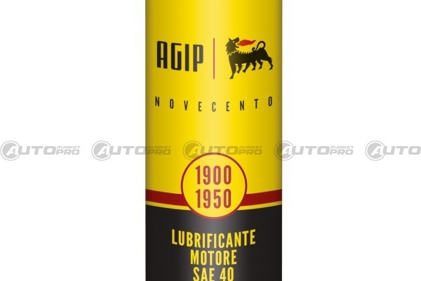 OLIO PER AUTO D´EPOCA DAL 1900 AL 1950 AGIP NOVECENTO SAE40 MINERALE 1 LITRO
