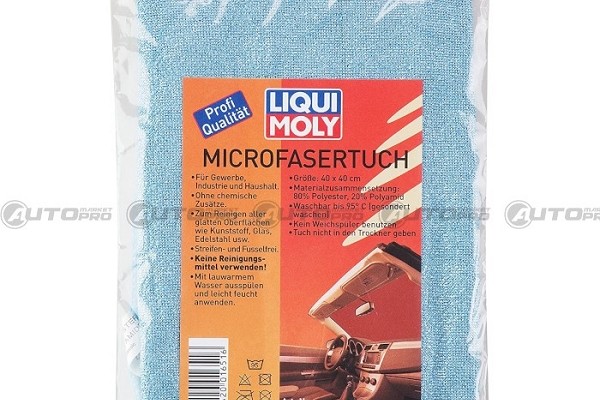LIQUI MOLY 1651 PANNO IN MICROFIBRA PER LAVORI DI PULIZIA DI TUTTE LE SUPERFICI 4100420016516